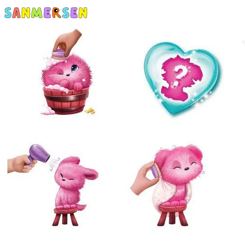 Скрафф Luvse сюрприз плюшевые игрушки Детская ванна собака кошка кролик животные