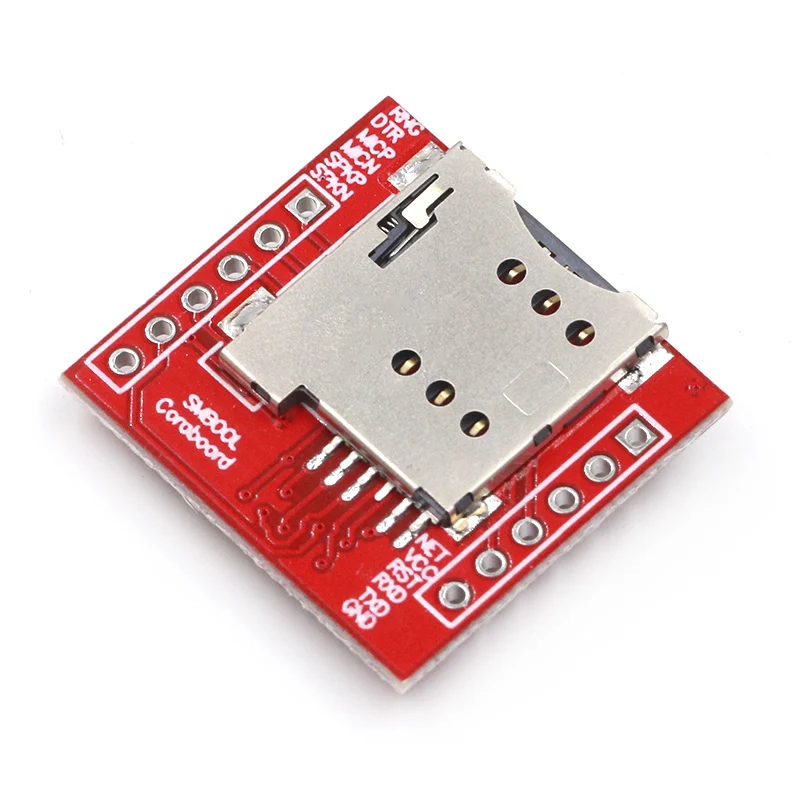 Наименьший SIM800L GPRS GSM модуль карта Micro SIM Core плата четырехдиапазонный TTL