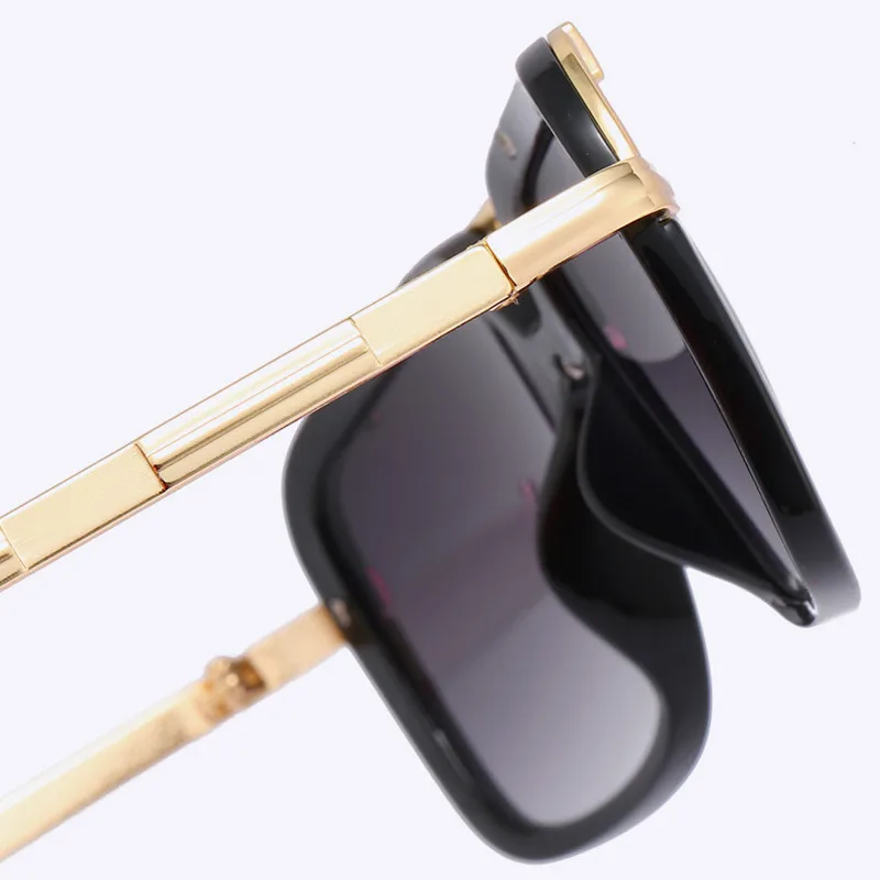 Мужские квадратные солнцезащитные очки FENCHI высококачественные ретро с