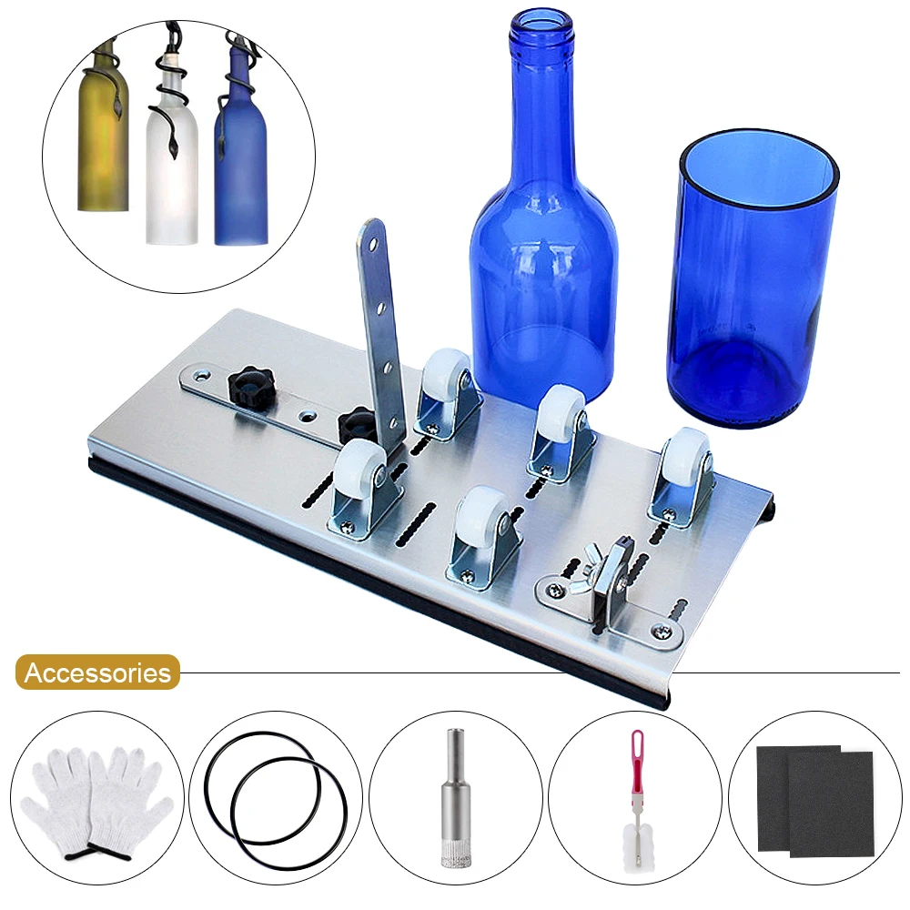 Резак для стеклянных бутылок ручной работы DIY машина резки алкоголь виски