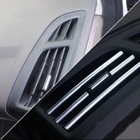 new car styling car air vent grille decoration strip for land rover range roverevoquefreelanderdiscovery