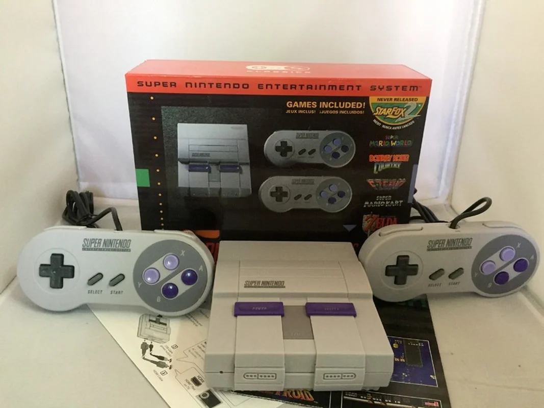 SuperNES Nintend 21 Games SNES Game Console 16-bit SNES MINI Game Console U.S. Version 30 Games Support Tf  Card