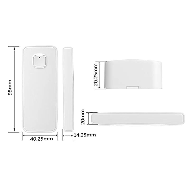 Умный дом безопасности беспроводной дверной сигнализации Wi Fi датчик окна