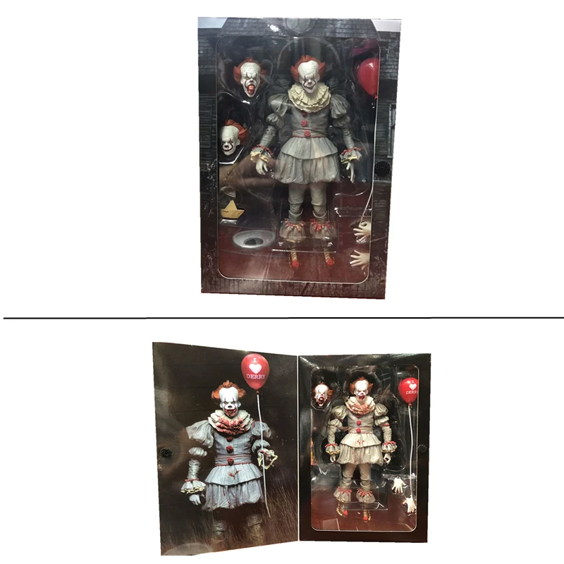 NECA Stephen King's It Pennywise ПВХ фигурка украшения для приборной панели автомобиля аксессуары авто игрушка для автомобиля-Стайлинг
