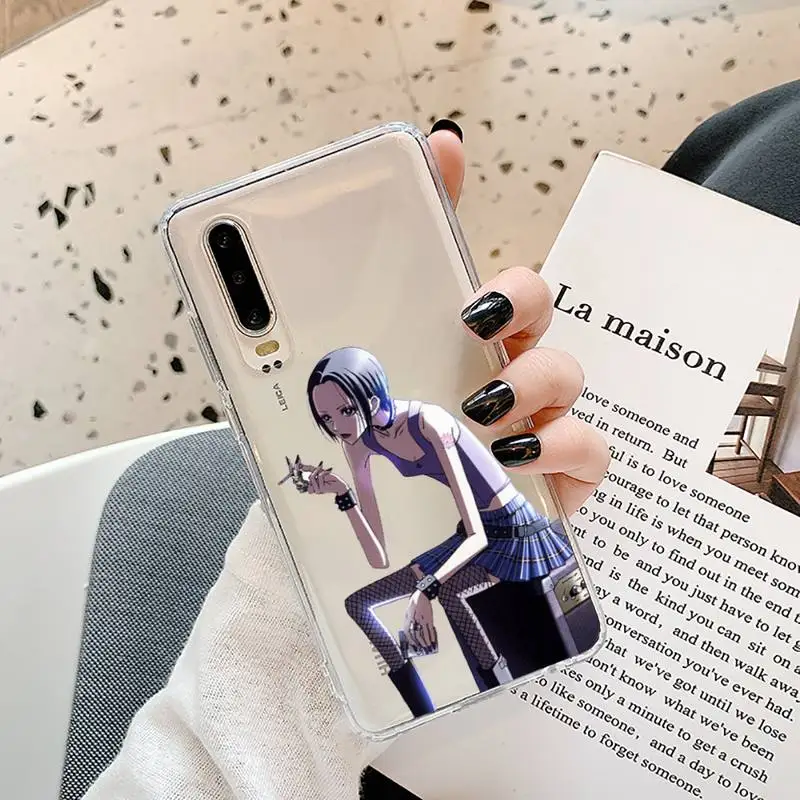 

anime cute NaNa osaki Phone Cases Transparent for Samsung A71 S9 10 20 HUAWEI p30 40 honor 10i 8x xiaomi note 8 Pro 10t 11
