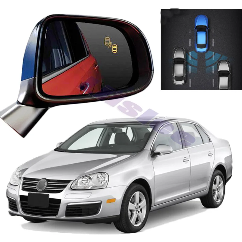 

Для Volkswagen VW Jetta A5 2005 2007 2009 2010 2011 Автомобильный BSM BSD BSA радар предупреждение безопасность вождения оповещение зеркало датчик обнаружения