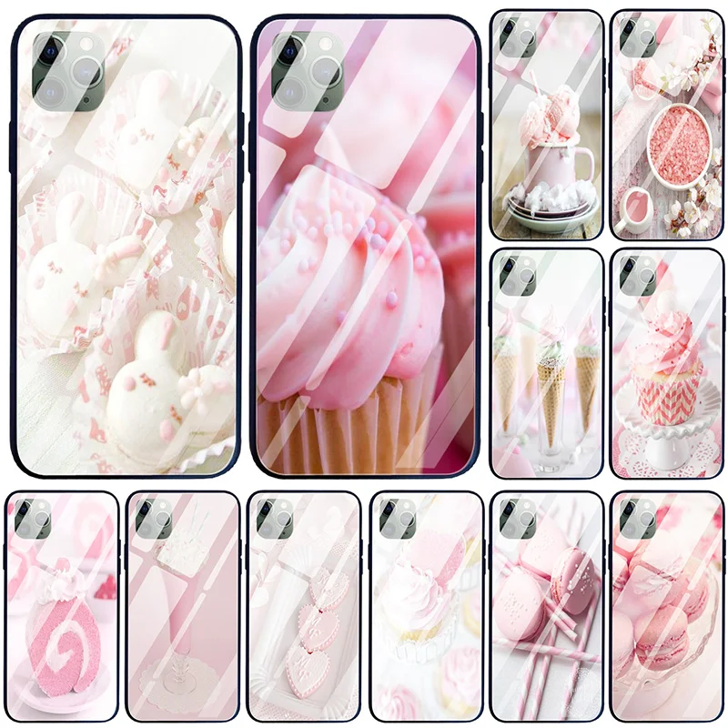 Мобильный телефон из закаленного стекла чехол для iPhone X XR XS 11 Pro Max 10 8 7 Plus 5 5S SE 2020 6 6S