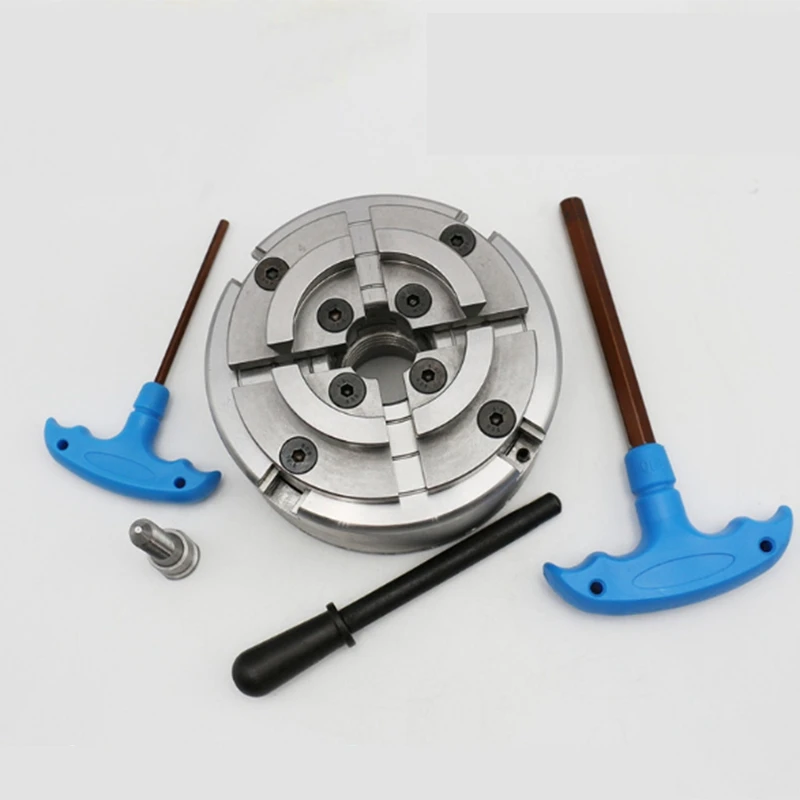 4 дюймовый Самоцентрирующийся Челюсти деревянный токарный патрон