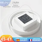 Датчик температуры и влажности с цифровым ЖК-дисплеем, комнатный удобный измеритель влажности и температуры, термометр, гигрометр, 1 шт.