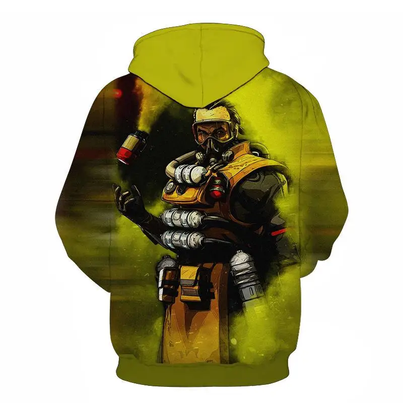 Apex legend Мужская/Женская толстовка с 3D пуловером Мужская и Женская Повседневная Толстовка с капюшоном осенняя и зимняя модная повседневная куртка