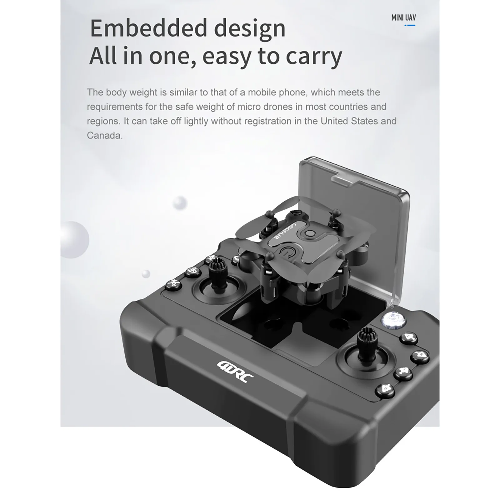 

Mini Folding Unmanned Aerial Vehicle Pocket Drone Four-axis Aircraft Portable Accessories Kids Toys Juguetes Toys Toys