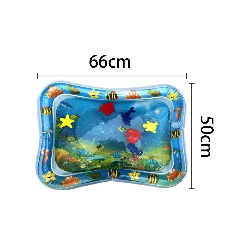 Baby Water Mat child Toys for 3 6 9 12 Months Infants Child Gift Newborn Boys and Girls Fun Activity Play Center | Игрушки и хобби