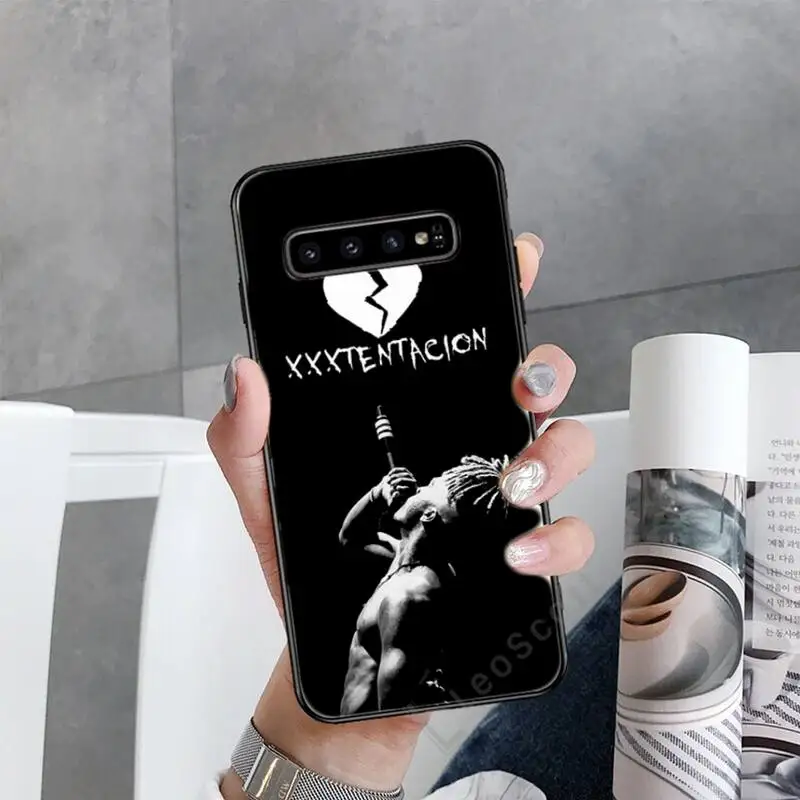 

Rapper XXXTENTACION Phone Case For Samsung galaxy S 7 8 9 10 20 edge A 6 10 20 30 50 51 70 note 10 plus