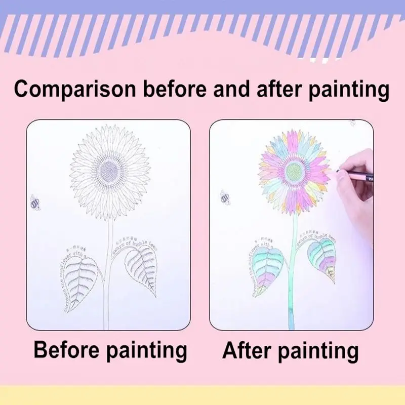 GENKKY Акция ручка 48 цветов набор гелевых ручек блестящая гелевая для взрослых