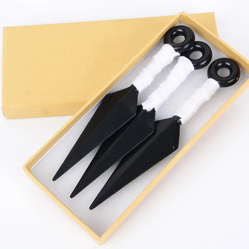 Popular Anime  Konoha Ninja Kakashi Cosplay Prop Kunai Knives Weapons Armor Kid Adult Throwing Darts Accessories