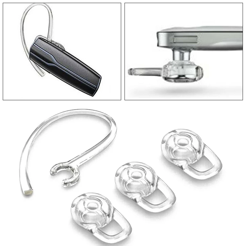3 шт гелевые наушники-вкладыши для Plantronics M100/MX100/975/925/M25/M28/M55/M155 Высокое качество Мини Bluetooth гарнитура Спорт один