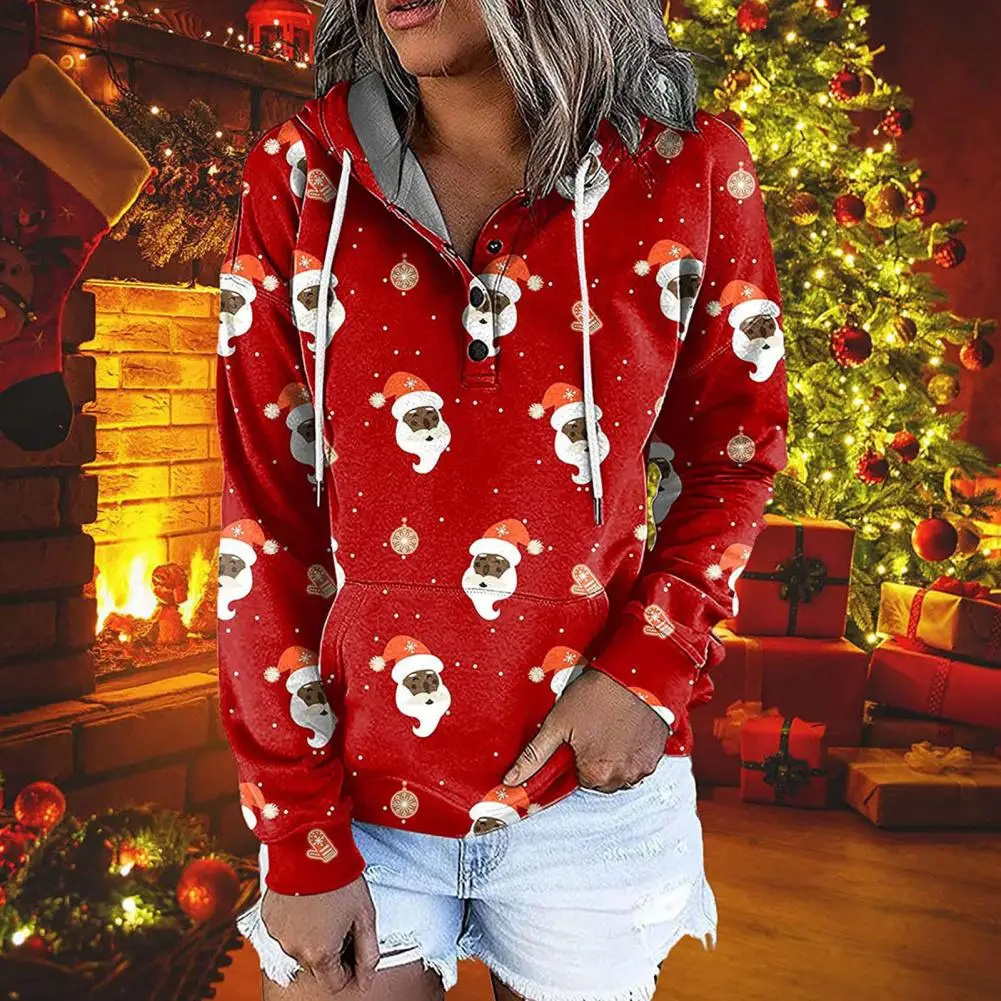 

women sweatshirt Hoodie Merry Christmas Print Christmas Tree Print Xmas Pullover women sweatshirt Hoodie Pullover Sweatshirt