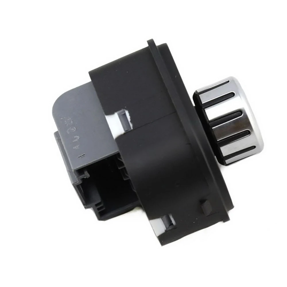 Черный хромированный зеркальный Регулируемый переключатель с ручкой для VW Jetta Golf