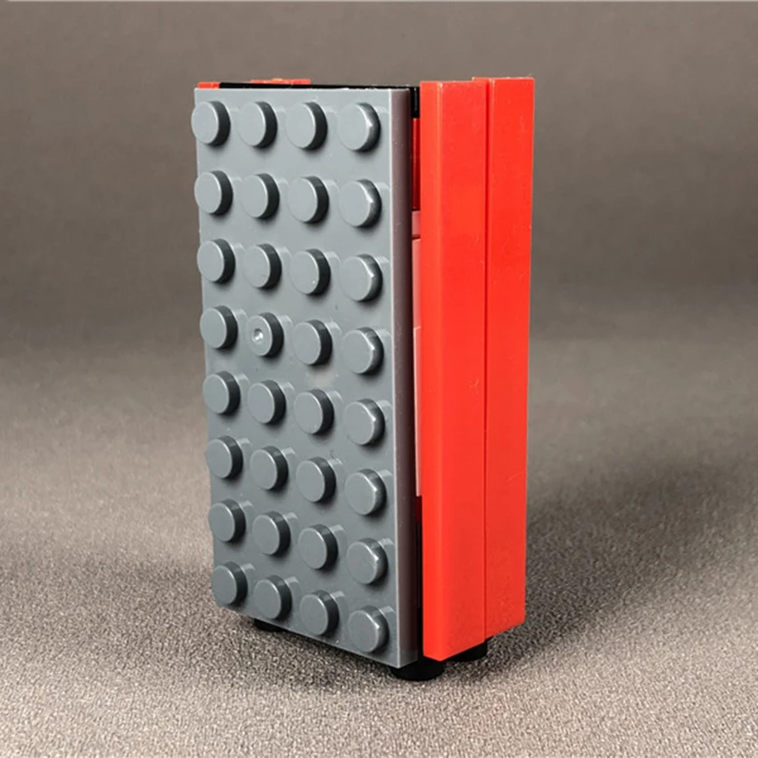 Одиночный торговый автомат город улица вид аксессуары строительные блоки MOC