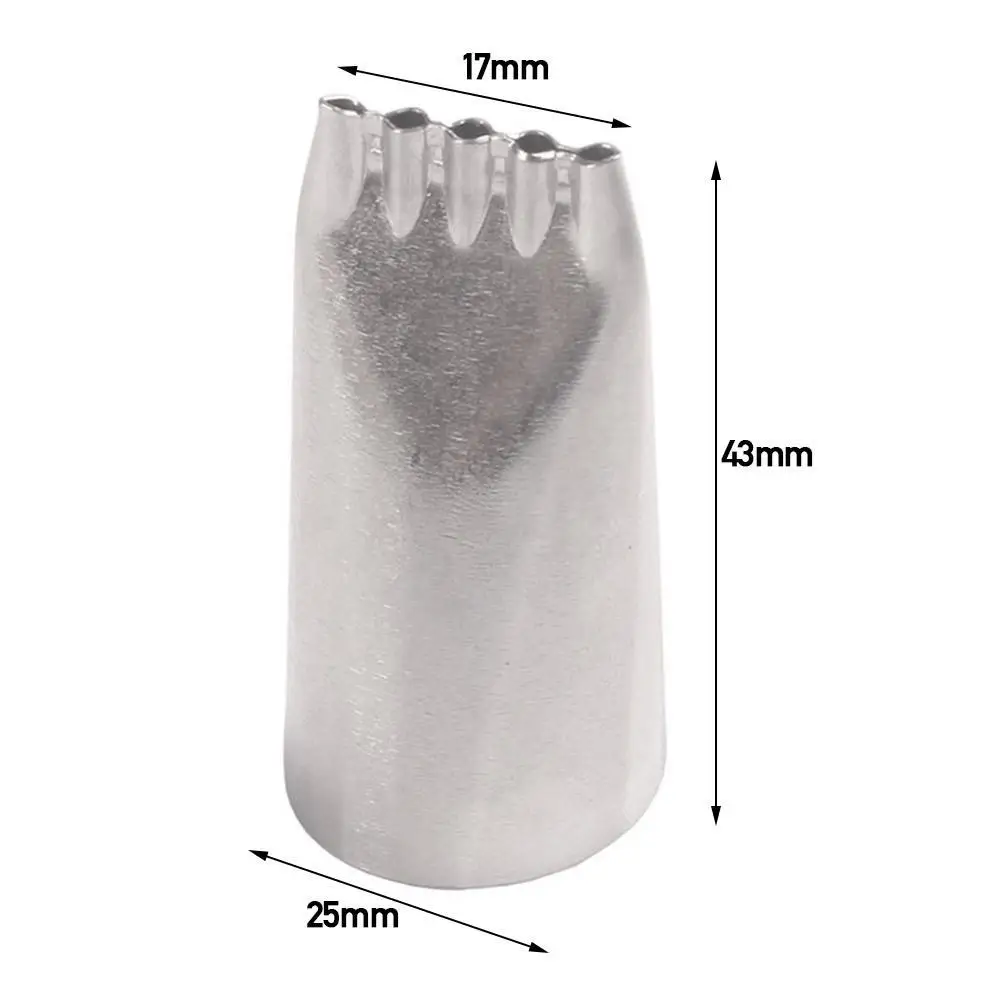

Two Five Hole Lines Drawing Nozzles Stave Sheet Music Decoration Baking Tools Supplies Decro Baking Cake Pastry D5F9