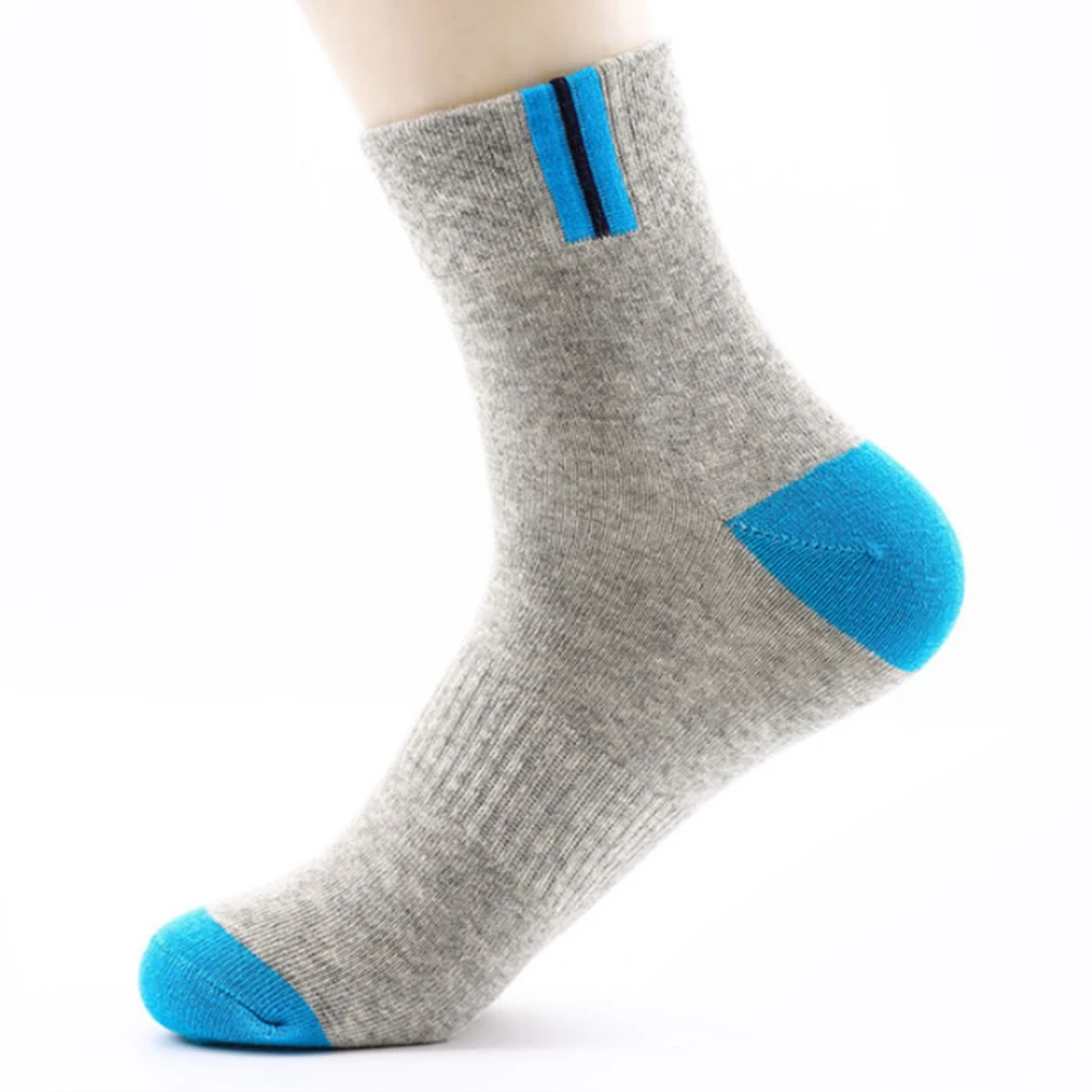 

Hot Sold Fashion Men's Socks Casual Breathable Business Outdoor Sport Short Socks Patchwork Cotton Summer Hiking Climbing Socks