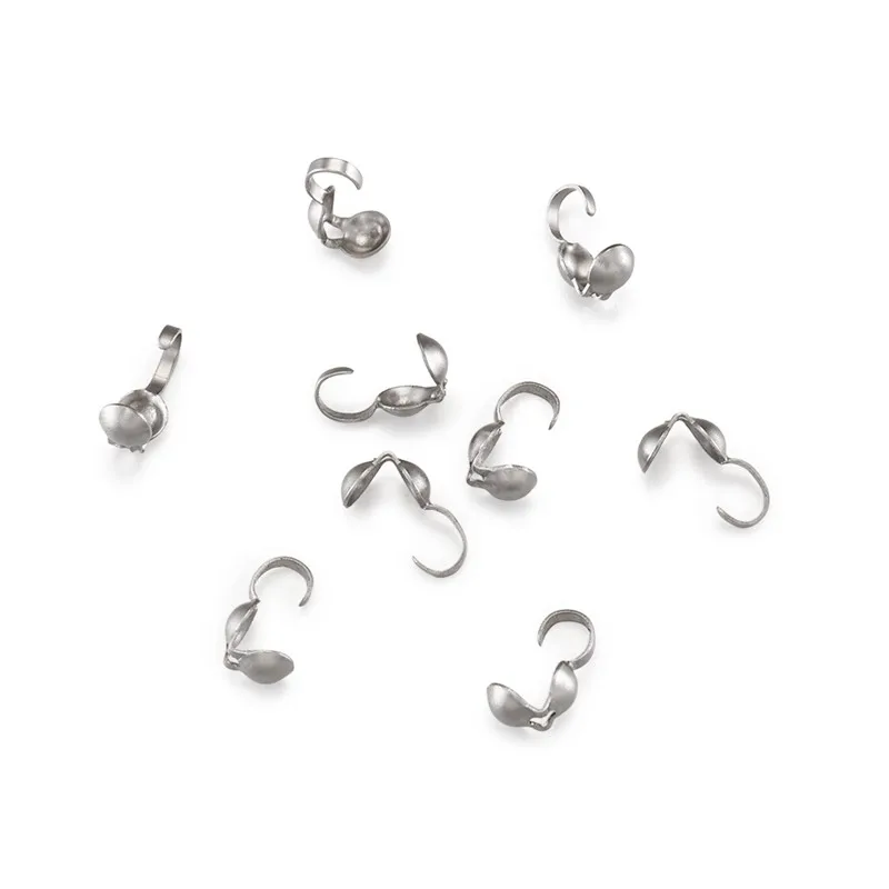 500 шт 304 нержавеющая сталь открытый раскладушка шариковые наконечники для