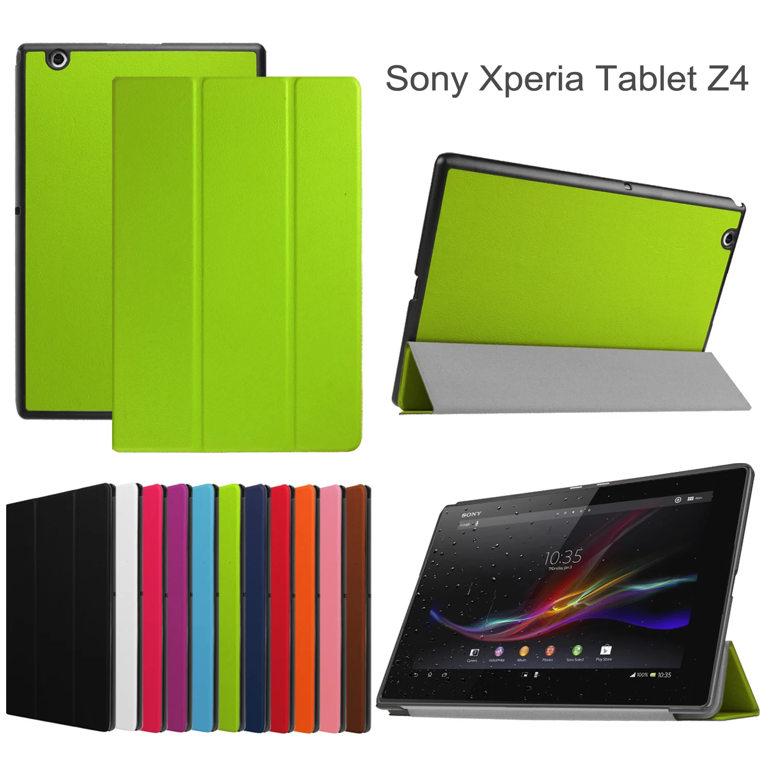 Чехол для планшета sony Xperia Z4 Tablet 10 1 дюймов SGP771 SGP712 магнитные чехлы из