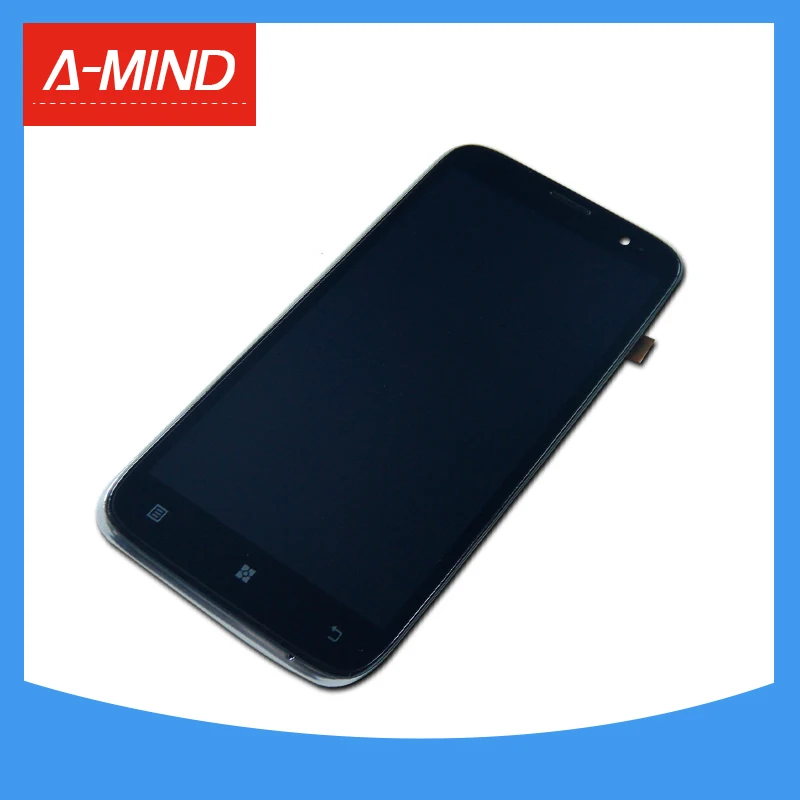 

ЖК-дисплей с сенсорной панелью и рамкой для Lenovo A850, дигитайзер в сборе, бесплатные инструменты для замены