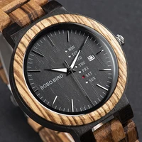 relogio masculino bobo bird wood men watch quartz wristwatch male watches usa warehouse erkek kol saati promote