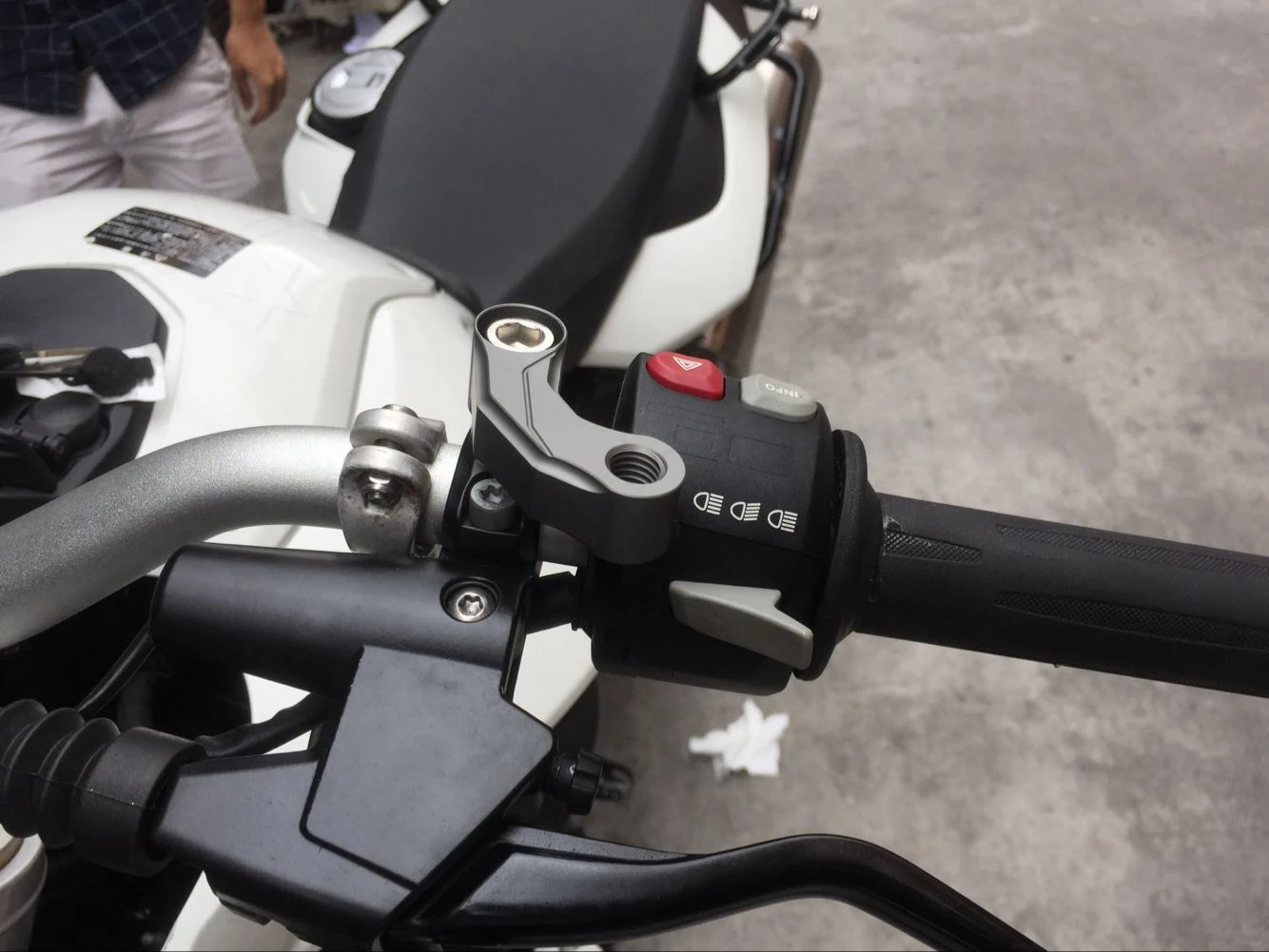 Переходник для зеркала BMW R 1200GS LC 2013 2016 2014 2015/R Adventure 2015|bmw motorcycle f800gs|bmw f650gskit kits |