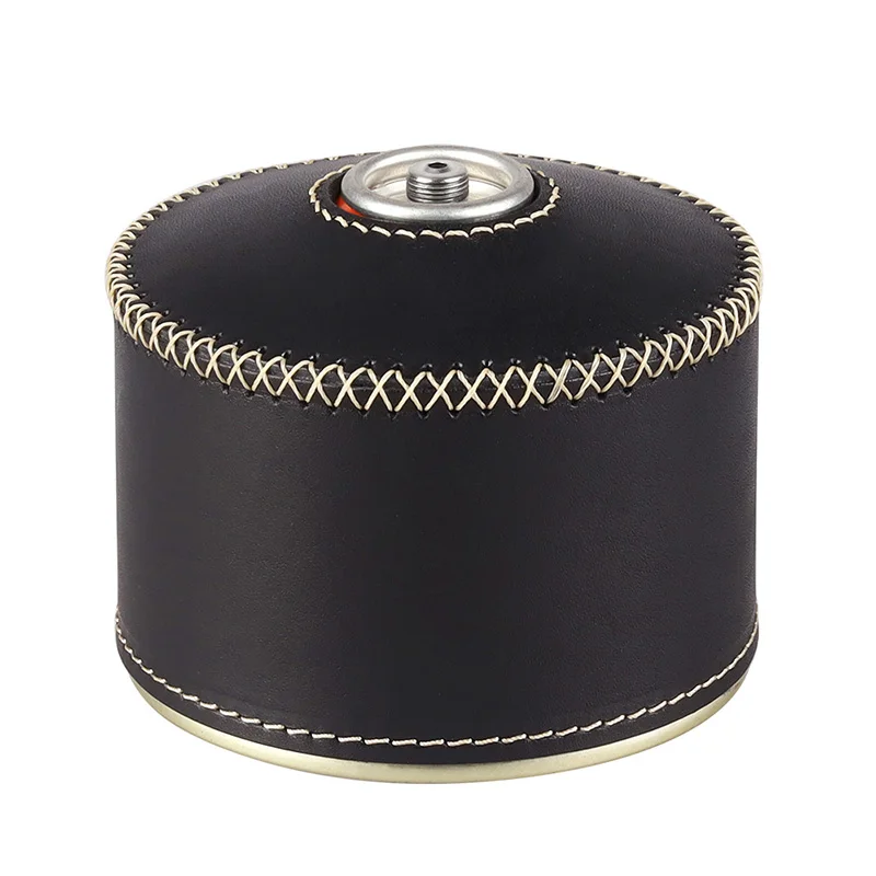 

Handmade Vegetable Tanned Leather Cb/Od Gas Tank Cover Leather Cover Outdoor Gas Tank Vintage Leather Gas Tank Cover