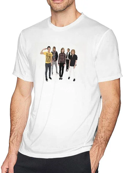 

Cage The Elephant Mens T Shirts Short Sleeve T-Shirts for Men,Tee Shirt Tops