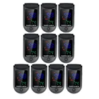 Пульсоксиметр на кончик пальца, портативный прибор для измерения пульса и уровня кислорода в крови, SpO2, 10 шт.