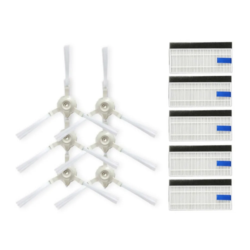 

Vacuum Cleaner Sponge Filter Side Brushes Kit For Rowenta EXPLORER Series 20 Robot Vacuum Cleaner Spare Parts For Home