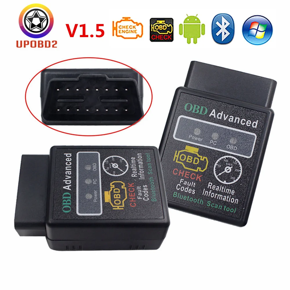 Супер Мини OBD2 HHOBD V1.5 elm 327 Bluetooth/Wi Fi продвинутый читатель кода ELM327 hhobd obd 2