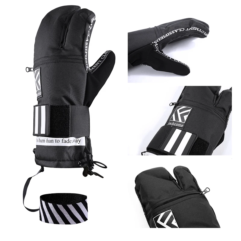 Зимние лыжные спортивные перчатки для снегохода водонепроницаемые сноуборда