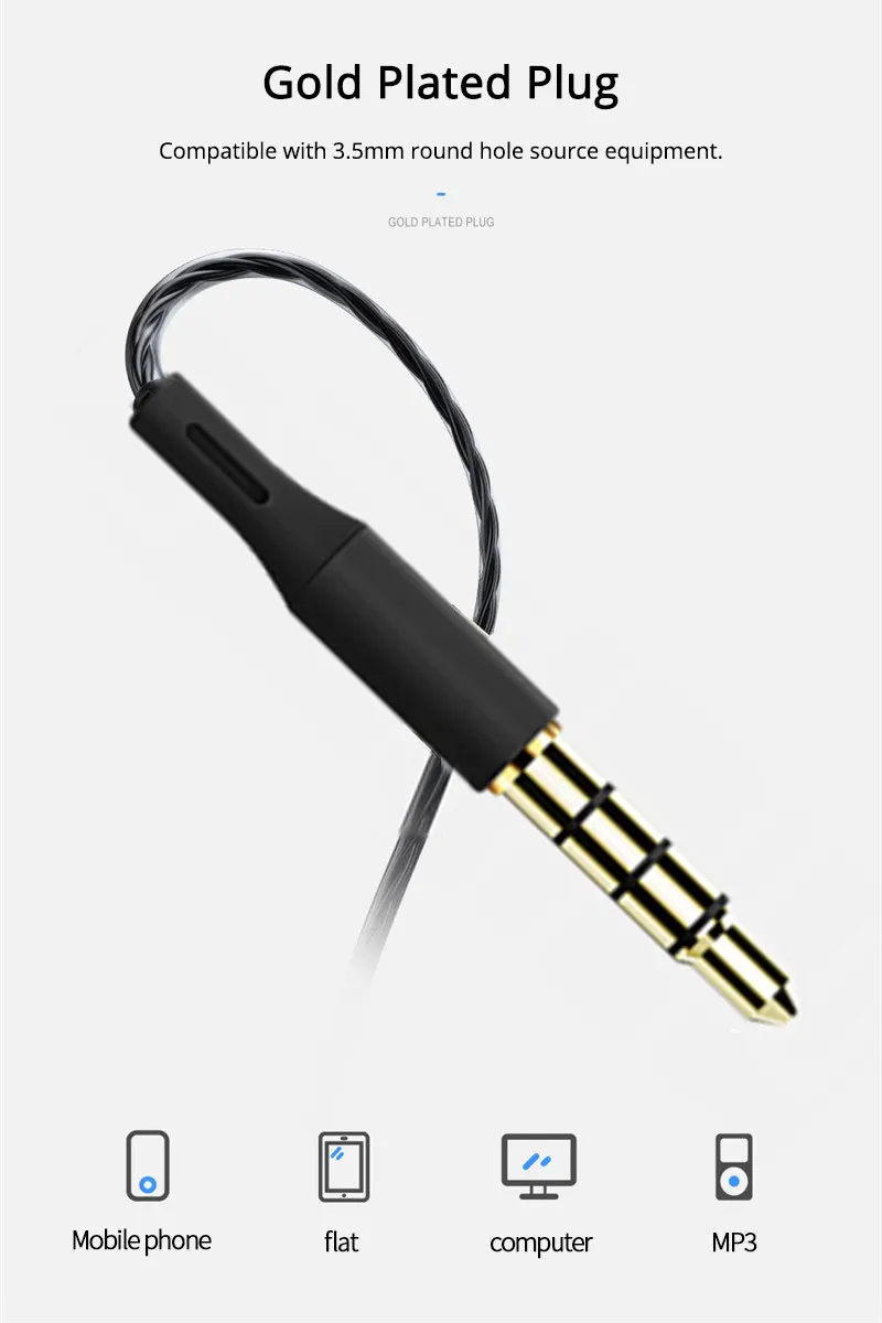EARDECO 3,5 мм наушники-вкладыши проводные наушники для телефона Супер бас стерео спортивные наушники гарнитура с микрофоном динамические Fone de ouvido для iPhone