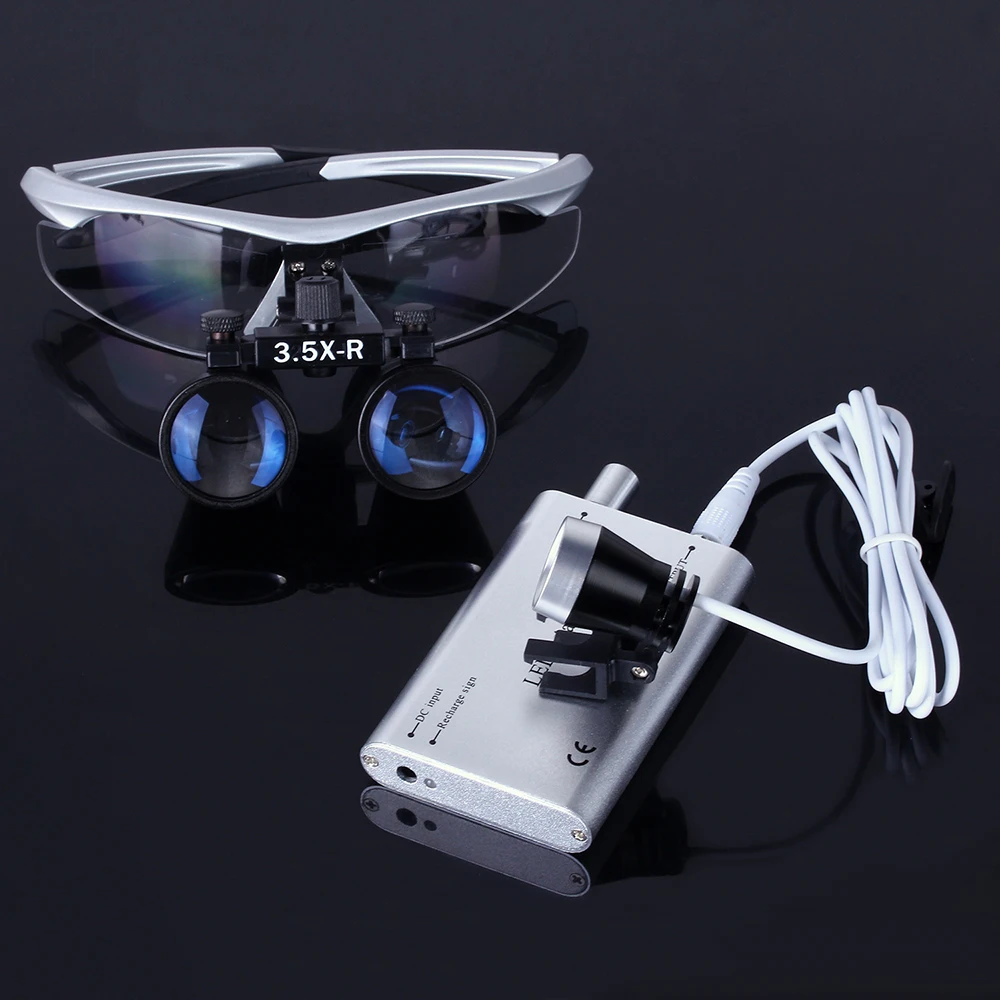 3.5X увеличение бинокулярный стоматологическое оборудование для ремонта часов и