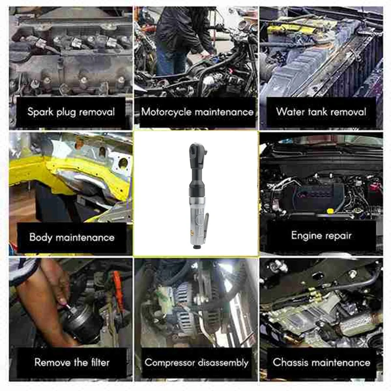 

1/2 Inch Pneumatic Wrench Pneumatic Ratchet Wrench Air Wrench Pneumatic Tools with Japanese Connector