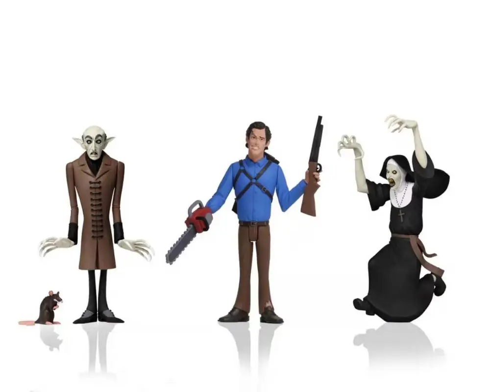 Горячая NECA Toony Terrors Nosferatu ASH Нань фильм злые мертвецы симфония ужаса фигурку модель