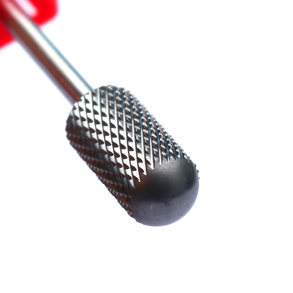 Карбидная Вольфрамовая фреза для ногтей цилиндрической формы электрическая