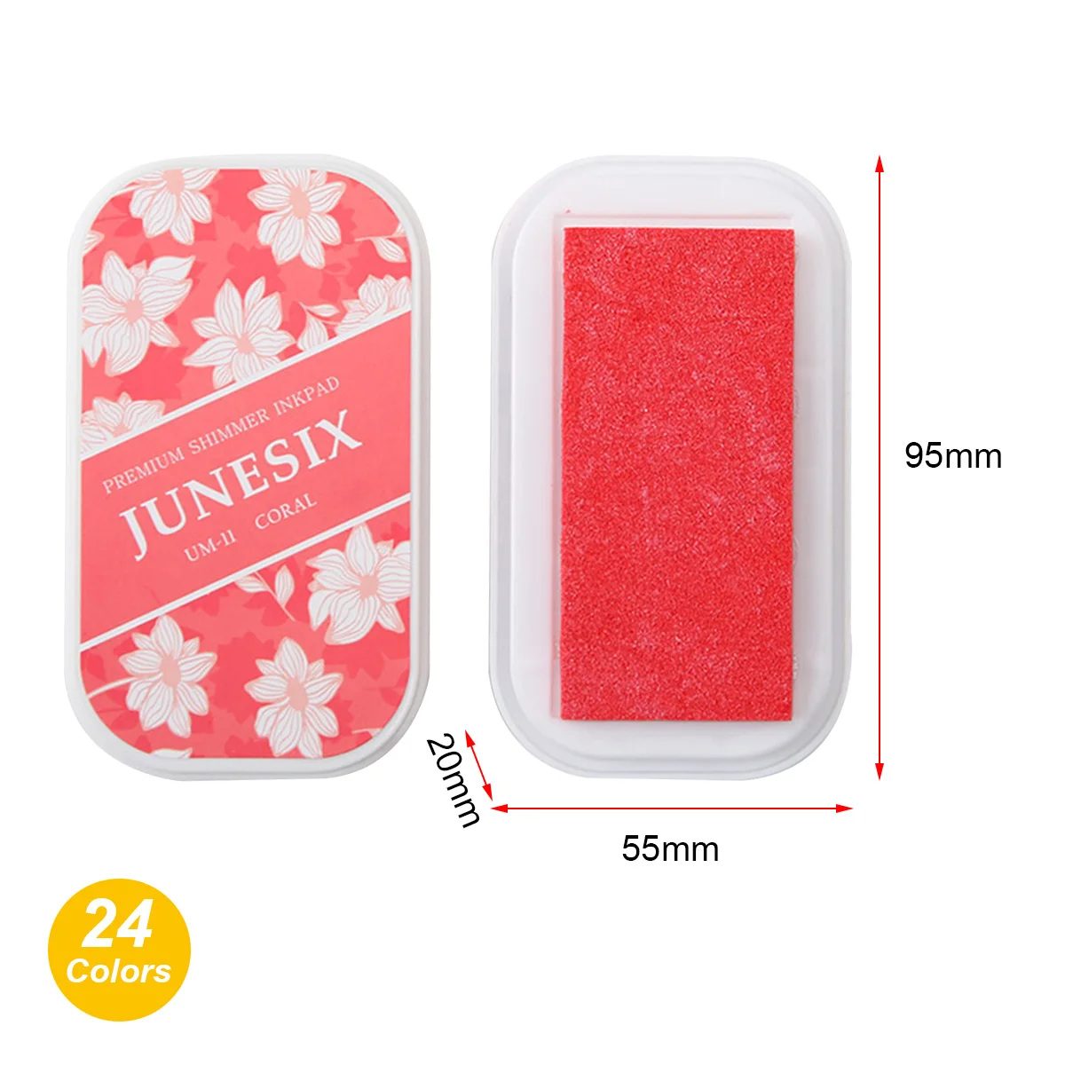 Симпатичная чернильная подставка металлическая Яркая Цветная Нетоксичная без