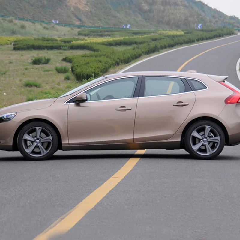 Lsrtw2017 304 нержавеющая сталь окна автомобиля планки для volvo v40 2013 2013 2011