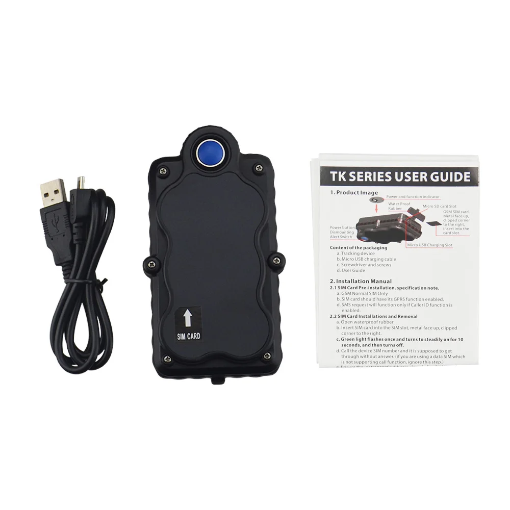 no box TK05C gps 4g Автомобильное устройство слежения gps отслеживание с системой отслеживания местоположения в реальном времени Автомобильное устройство слежения gps трекер навигатора - Цвет: no box