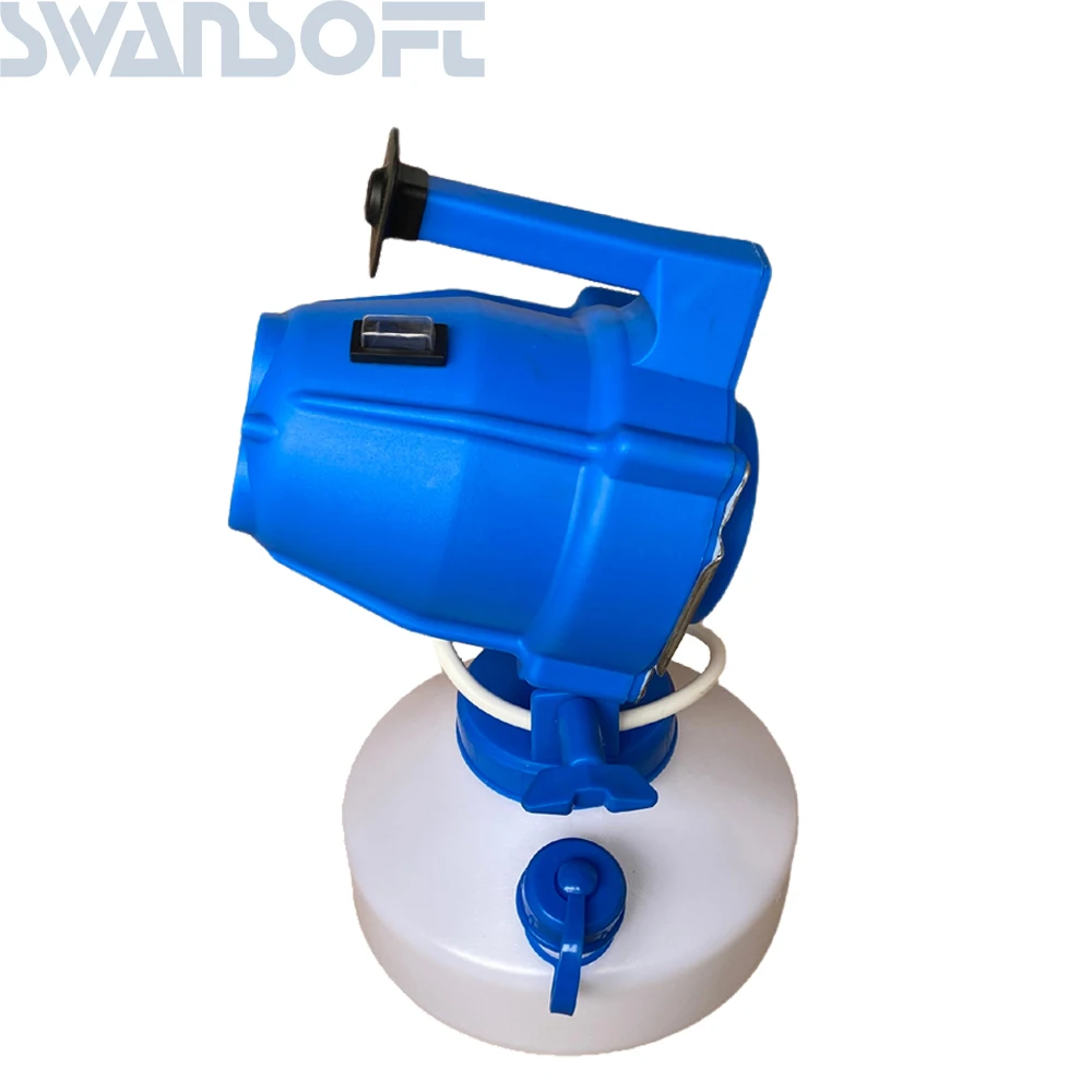 SWANSOFT 220V Electric ULV Fogger Sprayer Cold Fogging 4L Ultra Low Volume Nebulizer Sterilizer For Virus Disinfection Atomizer | Дом и сад