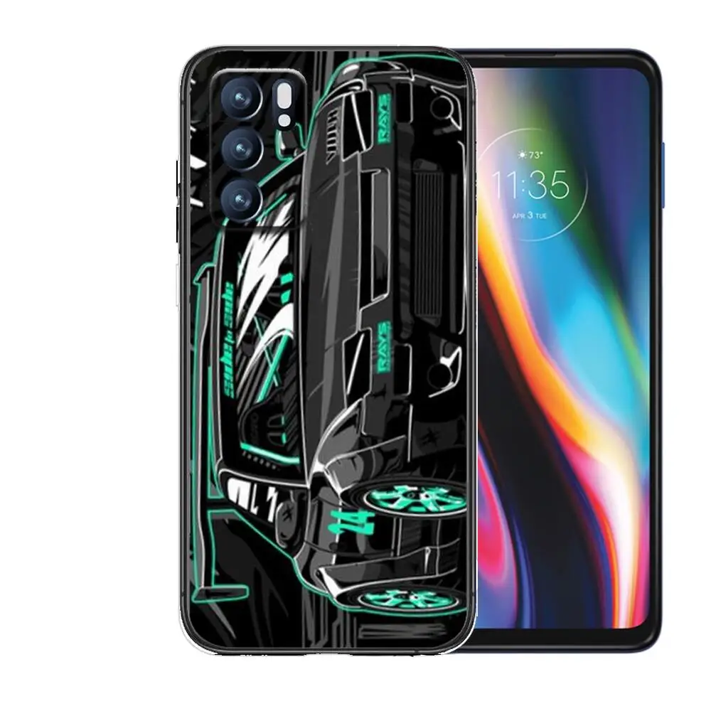 tokyo jdm drift sports carfor realme c3 case soft silicon back cover oppo realme c3 rmx2020 coque capa funda find x3 pro c21 8 p free global shipping