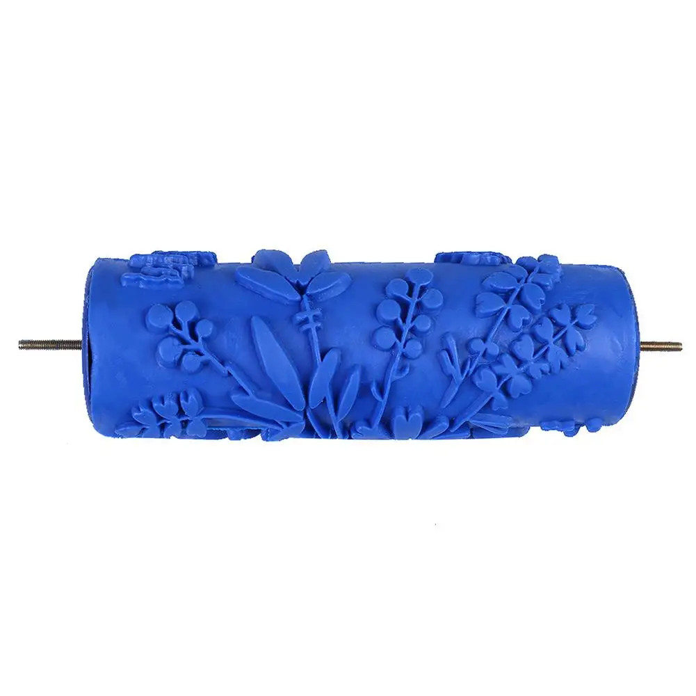 Wall Embossing Roller Brush Soft Rubber Painting for Home Decoration Easy Construction and Carry Light Weight | Инструменты