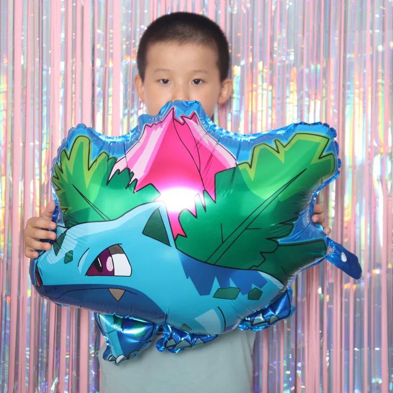 Воздушные шары в виде покемонов Пикачу чармандер Сквиртл Бульбазавр персонаж из
