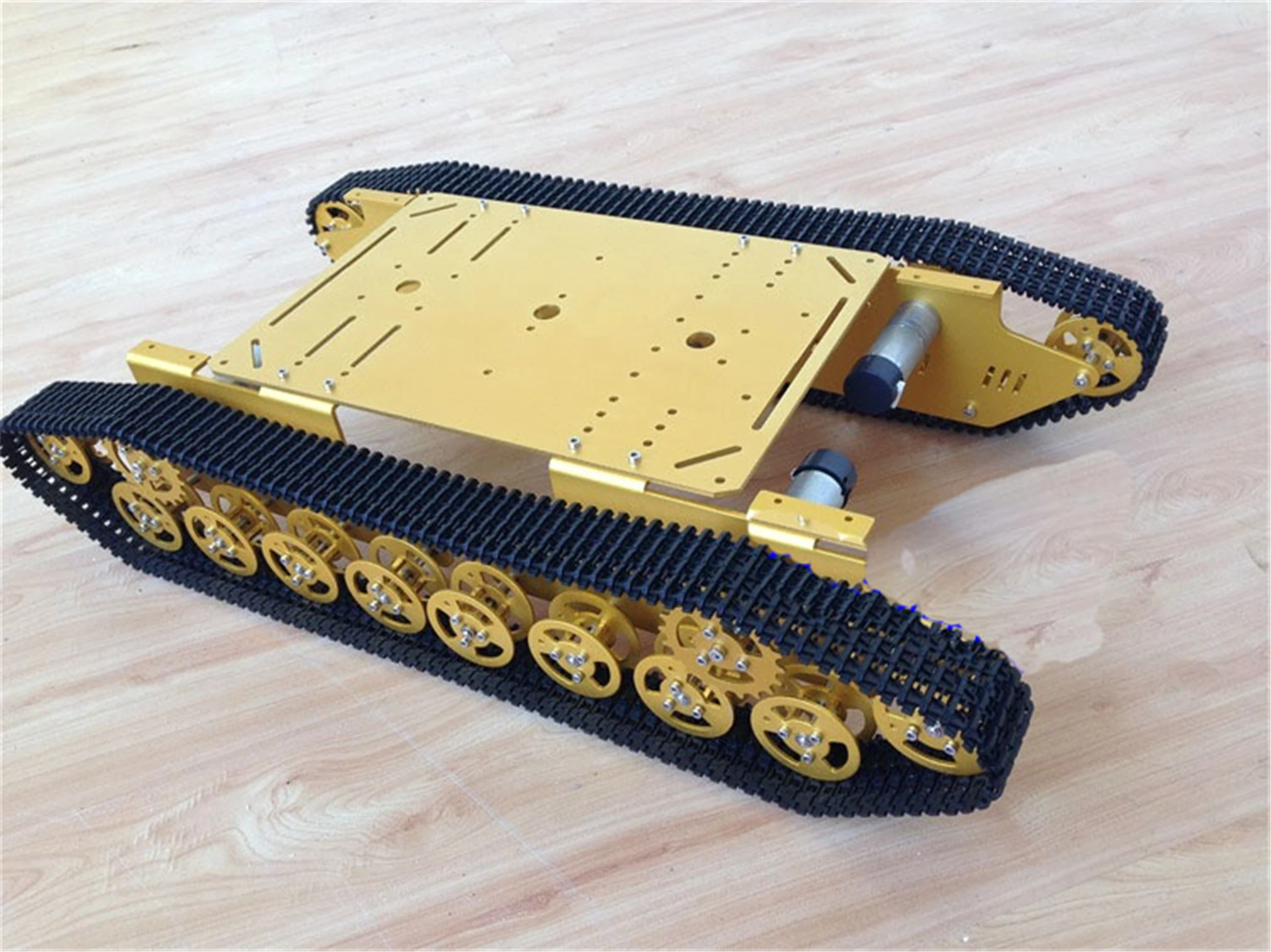 DIY 4WD металлический бак большой T800 умный гусеничный робот на платформе 4 шт. мотор