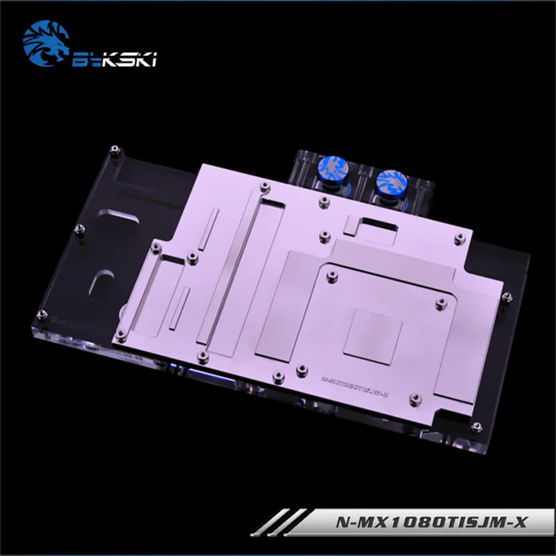 Bykski Full Coverage GPU Water Block For VGA MAXSUN GTX1080Ti Super JetStream Graphics Card N-MX1080TISJM-X | Компьютеры и офис